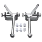 Steering Spindle Bracket Set 5/8" Axle Kingpin 4-1/2" Long For Go Kart 212cc .... Fixed Price $52.39.
