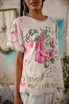 Magnolia Pearl Forever Bewildered Tee Cotton Jersey Nwt. Fixed Price $175.00.