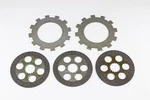 Kawasaki Prairie Brute Force Rear Brake Disk Set Replaces 2 Pressure Friction. Fixed Price $120.00.