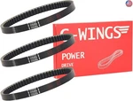 3pcs 725 Drive Belt For Hammerhead 80t Trailmaster Mid Xrx Mud Head Go Kart. Fixed Price $51.25.