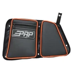 Prp Seats Stock Black W Blue Piping Rear Driver Side Door Bag Knee Pad. Fixed Price $58.99.