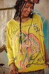 Magnolia Pearl Viva La Glitter Dreams Richi Tee Cotton Jersey Nwt. Fixed Price $195.00.
