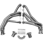 Polished Stainless Long Tube Headers For Small Block Chevy Gmc Trucks 1973-1987. Fixed Price $526.48.