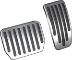 Qiruimy Foot Pedal Pads Set For Tesla Model 3 Y, Non-slip Silver. Fixed Price $30.07.