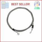 Hiaors 86" Stainless Braided Hydraulic Brake Line Hose Compatible With Gy6 150cc. Fixed Price $18.34.