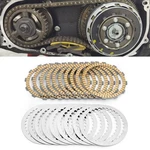 Twin Cam Extra Clutch Friction Disc Steel Plate Kit Fit Harley Softail 1999-2017. Fixed Price $79.99.