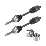 Youxmoto 2pcs Front Left/right Cv Axles & Wheel Bearing Kit For Polaris 2007-.... Fixed Price $143.45.