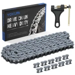 Yoxufa 420 Motorcycle Chain 132l W/ Breaker For 50-125cc Atv Dirt Pit Bike Go Ka. Fixed Price $24.89.