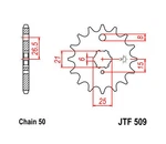 Jt Front Sprocket 530 15t #jtf509.15 Fits Kawasaki. Fixed Price $17.32.