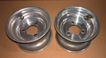 (qty 2) 5" X 93mm Dwt Douglas Alumalite Kid Kart Wheel M8 3/58. Fixed Price $65.00.