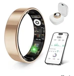 Smart Health Ring, Featuring Stress And Sleep Monitoring Functions, Compatibl.... Fixed Price $45.00.
