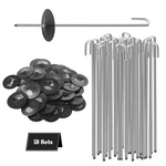 Solar Panel Bird Guard Fastener, 50 Sets Critter Clips For Attaching Wi.... Fixed Price $27.64.