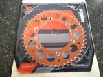 Primary Drive Rear Aluminum Sprocket 48 Tooth Orange. Fixed Price $75.00.