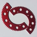 Go Kart / Mini Bike Sprockets, Aluminum Split,#35 Pitch, Choice Of Size, 53-75. Fixed Price $11.90.