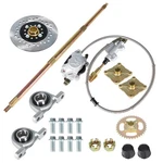 32" For Go Kart Drift Trike/rear Axle Complete Kit Wheel Hub And Brake Assembly. Fixed Price $90.15.