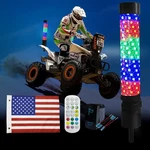 1 Pack 1ft Fat Whip Lights, Led Lights For Utv Atv With App & Remote Con.... Fixed Price $81.88.