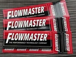 Lot 3 Sheets Flowmaster Racing Glossy 21 Sticker Nhra Hot Rod Exhaust Best Price. Fixed Price $7.00.