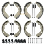 Front & Rear Brake Shoes Kits For Kawasaki Kaf300 Mule 500 520 550 #:41047-1051. Fixed Price $47.65.