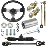 Pro Bat 300mm/11.8'' Steering Wheel Steel Kit With 22mm 7/8'' Universal Handl.... Fixed Price $106.00.
