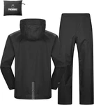 Packable Rain Suit For Men Lightweight Waterproof Breathable Gear Golf. Fixed Price $65.13.
