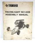 Genuine Yamaha Racing Kart Rc100s Assembly Manual 90894-07790 Lit-11666-00-98. Fixed Price $74.99.