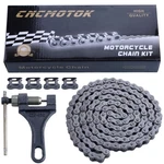 420 Motorcycle Chain+ Chain Breaker,420 Standard Roller 132 Link For 11.... Fixed Price $28.68.