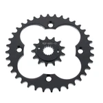1999-2004 Honda Trx400ex 400ex 13 Tooth Front & 36 Rear Black Sprocket. Fixed Price $37.35.