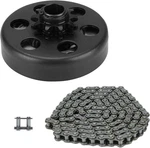 Youxmoto Centrifugal Go Kart Clutch 3/4 Bore 10 Tooth With #420 Chain (96 Links). Fixed Price $51.96.