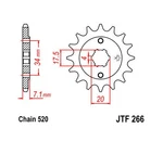 Jt Front Sprocket 520 13t Fits Honda Cr125r Elsinore 1979-1982. Fixed Price $16.63.