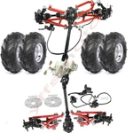 Go Kart Front & Rear Drive Shaft Cv Axle Kit Reverse Swing Arm For Atv Utv Buggy. Fixed Price $149.32.