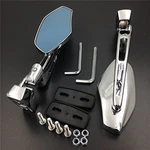 Smt-adjustable Base Mirrors Rearview Compatible With Hayabusa Chrome 347. Fixed Price $48.75.