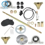 Drift Trike Go Kart Rear Live Axle Kit, Chain,hub,sprocket & Hub, Brake Assembly. Fixed Price $73.29.