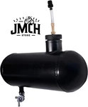 Black Side Aluminum Mini Bike Gas Fuel Tank Cylinder 4x12'' For Coleman Baja. Fixed Price $88.99.