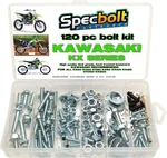 120pc Specbolt Bolt 120 Pieces Factory Size Hardware, Brilliant Silver Zinc. Fixed Price $65.99.