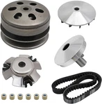 Scooter Front Rear Clutch Assembly Kit 743 20 30 Belt Gy6 125cc 150cc++++. Fixed Price $37.50.