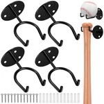 4 Pack Baseball Bat Wall Mount Sports Holder, Softball Display Memor.... Fixed Price $19.12.