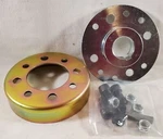 New Go Kart 4" Brake Drum, 1" Bore Mini Hub, And Hardware Kit Azusa 2460, Az2460. Fixed Price $26.95.