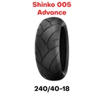 New Shinko 005 Advance Motorcycle Tire Rear 240/40-18 18" 240 40. Fixed Price $221.95.