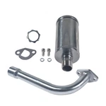 Exhaust With Muffler For: Predator 196cc,212cc, Gx160, Gx200. Fixed Price $34.37.