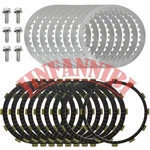 Clutch Friction Steel Plates Kit With Bolts Set For Harley Road King 1998-2017. Fixed Price $51.79.