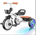 Hot-qaba Kids Tricycle For Toddlers Age 2-5 W/adjustable Seat,toddler Bike C. Fixed Price $65.00.