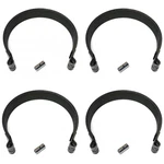 (4) 5" Brake Band For Carter Brothers 2766-3017, 2865, 2906-3015, 2911-3015 Kart. Fixed Price $36.90.