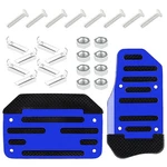 Zimisi 2pcs Non-slip Car Pedal Covers, Automatic 5.9 3.13 Inch, Blue. Fixed Price $9.54.