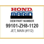 Honda Jet, Main (#112) 99101-zh8-1120 Oem New. Fixed Price $7.51.
