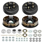 Sehnsucht Trailer Electric Brake Drum Kit, One Pair Of 5 Hole On 5" Bolt Circ.... Fixed Price $261.23.