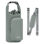 Ceneda Water Bottle Carrier Bag With Phone 10.5 X 4.75 Inches, Grey. Fixed Price $23.90.