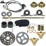 Go Kart Rear Live Axle Kit, Brake Assembly,chain,hub,drift Trike, Sprocket & Hub. Fixed Price $76.46.