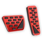 Lexley 2pcs Anti-slip Aluminum Brake Gas Pedal Pads,auto No Drilling Red. Fixed Price $34.99.