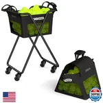 Gosports Ball Caddy W/ Wheels, Holds 140 Pickleballs / 175 Tennis Balls. Fixed Price $109.12.