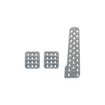 Omp Racing Pedal Set Clutch Brake Accelerator Gas Silver Manual Transmission Mt. Fixed Price $57.27.